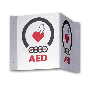 Zoll Medical Corporation Accessories for Zoll Defibrillators - Zoll AED 3D Wall Sign - 9310-0738