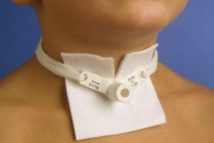 Pepper Medical Trach Ties - 2-Piece Adult Tracheostomy Holder - 504