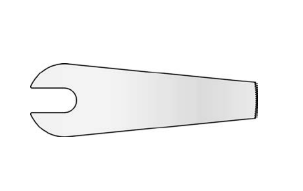 MicroAire Surgical Sagittal Saw Blades - BLADE, SAW, MICRO, SAGITTAL, 9.4 X 41 X - ZS-040