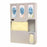 Bowman Hygiene Dispensing Station - PPE Dispensing Station / Organizer / Protector, 16.5" x 25.25" x 4.5" - LD-007