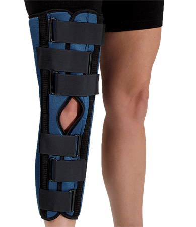 Sized Tietex Knee Immobilizer