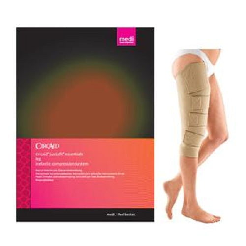 Medi Juxta-Fit Essentials Compression Standard Upper Legging with Knee Right, Short, Medium, 45cm Above Ankle Circumference