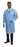 S2S Global PremierPro Disposable Lab Coats - PremierPro Disposable Lab Coat, SMS, Traditional Collar and Knit Cuffs, White, Size 3XL - 26137