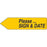 PDC Healthcare Spee-D-Point Flags & Tags - Spee-D-Point Flags and Tags, "Please Sign" Label, Yellow - SDP-38