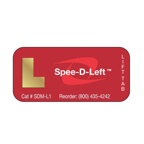 PDC Healthcare Spee-D-Mark Skin Marker Labels - LABEL, SPEE-D MARK, LEFT - SDM-L1