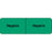 PDC Healthcare Nursing Wraparoound IV Tubing Labels - LABEL IV, "HEPARIN", 2-7/8X7/8, GREEN - 59704509