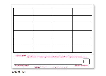 PDC Healthcare DuraSoft Laser Patient ID System - LABEL, ID-BAND, DURASOFT, WB, LASER, TE, ADULT - 9503-11-PDR