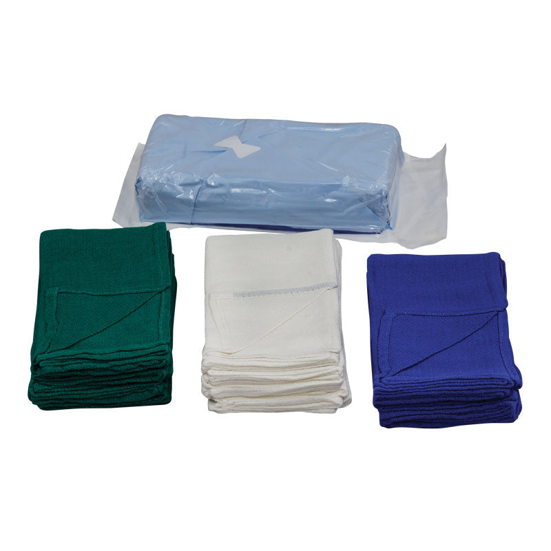 S2S Global OR Towels - TOWEL, STRL, 16"X26" X-RAY, DETECTABLE BLUE - X8314B