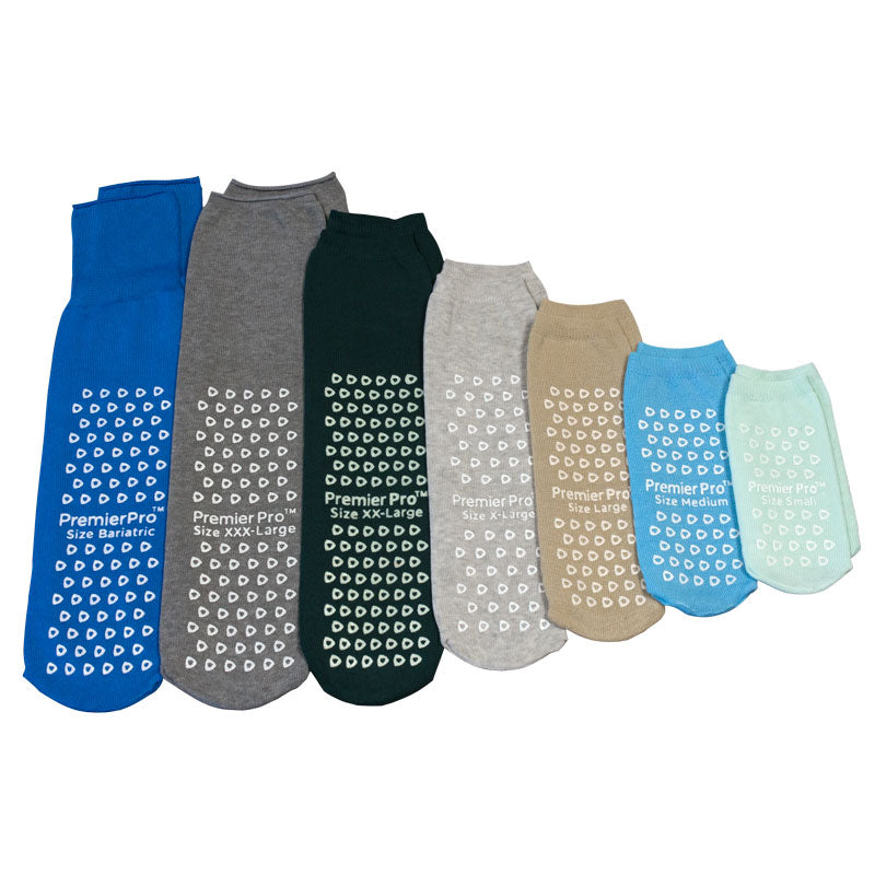 S2S Global Slipper Socks - SOCK, SLIPPER, ALL AROUND TREAD, BARI, NVY B - 2957