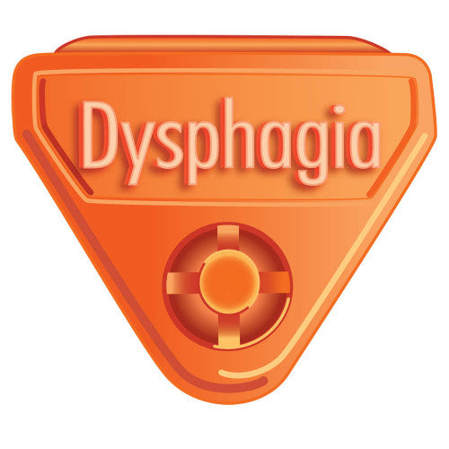 PDC Healthcare In-A-Snap Alert Clasps - BAND, CLASP, SJC ALERT, "DYSPHAGIA", ORANGE - WBCLASP-DS6