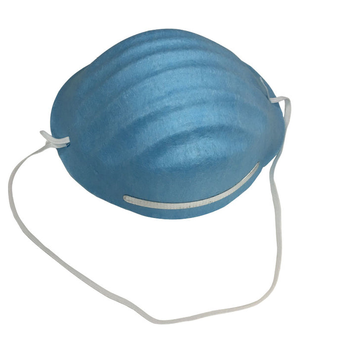 S2s Global Cone-Style Procedure Masks - Cone Style Surgical Mask, Non-N95, Blue - 2490