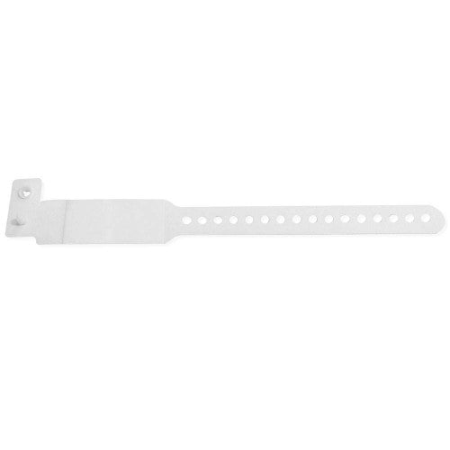 PDC Healthcare Sentry Bar Code Label Bands - Sentry Bar Code ID Band with Permanent Snap, White, Infant - 5095-11-PDM