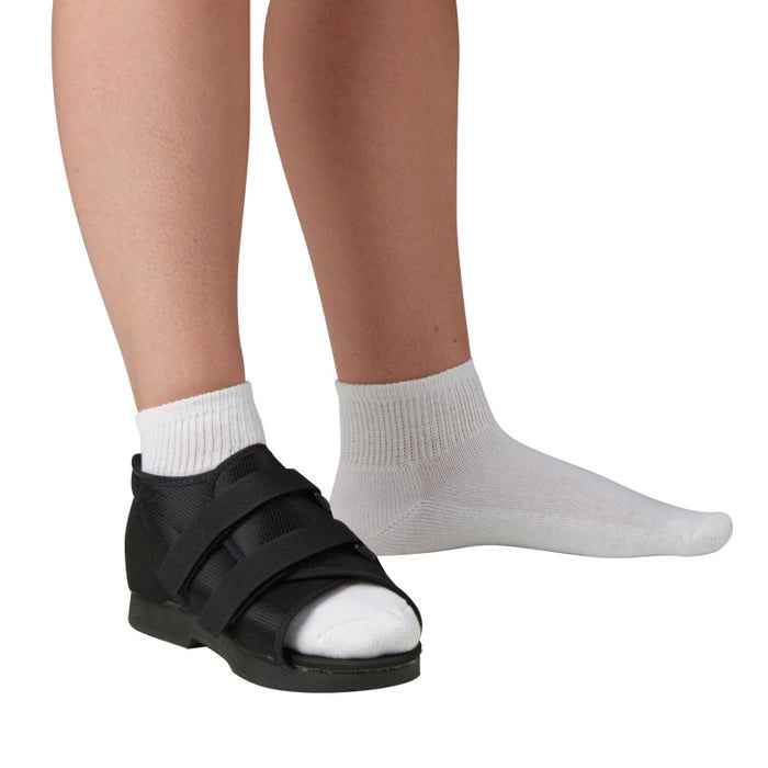 S2S Global Post Op Shoes - Post-Op Shoe with Rubber Sole, Nylon Upper and Hook-and-Loop Straps, Women's Size S - 1178FSPP