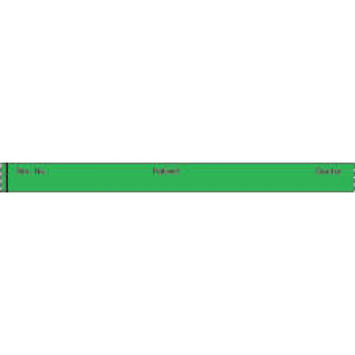 PDC Healthcare Removable Binder / Chart Tape - TAPE PATIENT CHART GRN 0.5X500 - 59710130