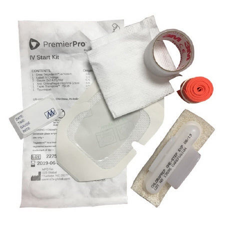 S2S Global S2S IV Start Kits with Chloraprep - Standard IV Start Kit, Chloraprep Sepp - 7240