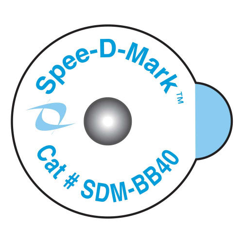 PDC Healthcare Spee-D-Mark Nipple Markers - Spee-D-Marker Skin Marker, 4mm - SDM-BB40