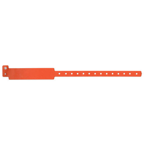 PDC Healthcare Speedi-Band Write-On Wristbands - Big Band ID Band, Orange - 440-17-PDM