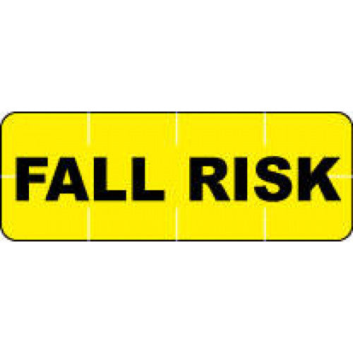 PDC Healthcare Fall Risk Alert Bands - Fall Risk Wristband, Preprinted - 59713051