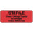 PDC Healthcare Permanent Paper Label - LABEL, "STERILE UNLESS PACKAGE", 2-1/4X7/8 - 59705155