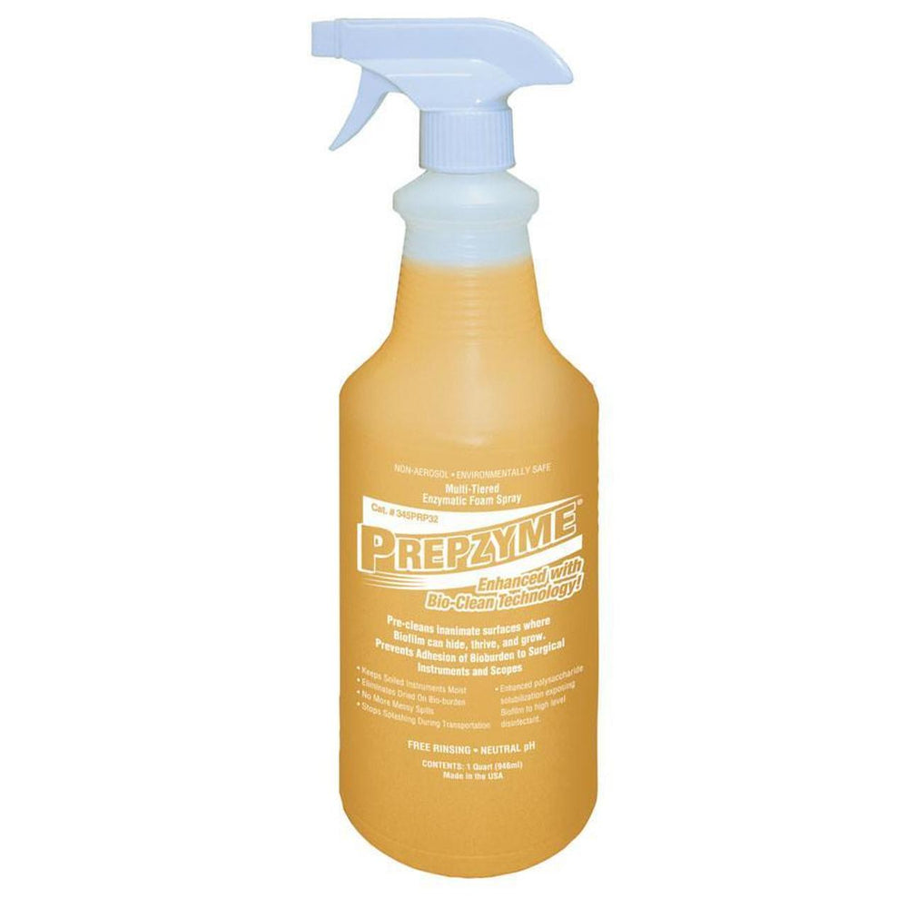 Ruhof Healthcare Prepzyme Enzymatic Foam Spray - Prepzyme Instrument Cleaner, with Bioclean Tech, 32 oz. - 34560-21