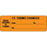 PDC Healthcare Paper Labels - IV Label, Wraparound, Fluorescent Orange, 1000 per Roll, 1.5" Core, 3" x 1' - 59705103