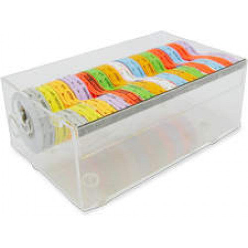 PDC Healthcare Label / Tape Dispensers - DISPENSER, PLASTIC, SYRINGE TAPE, CLEAR - DSP-DST