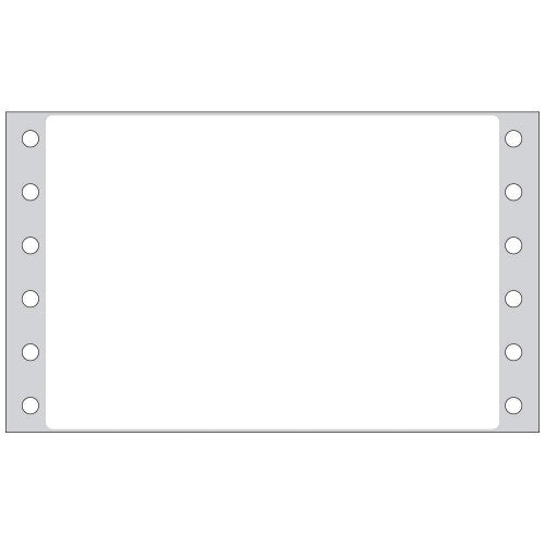 PDC Healthcare Dot Matrix Label - LABEL, GENERAL, DOT MATRIX, FAN FOLD - DPS215-4141