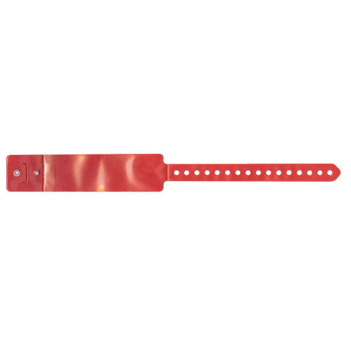 PDC Healthcare Safeguard 845 Wristbands - WRISTBAND, PRIMEBAND, 1.375" WIDE, INSE, RED - 860-16-PDJ