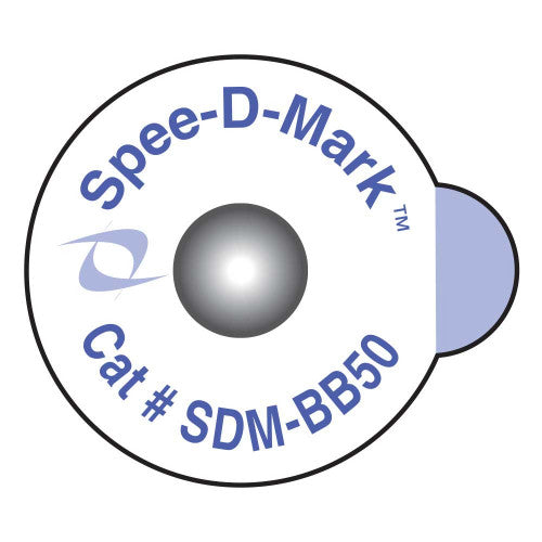 PDC Healthcare Spee-D-Mark Nipple Markers - Spee-D-Mark Skin Marker, 5mm - SDM-BB50