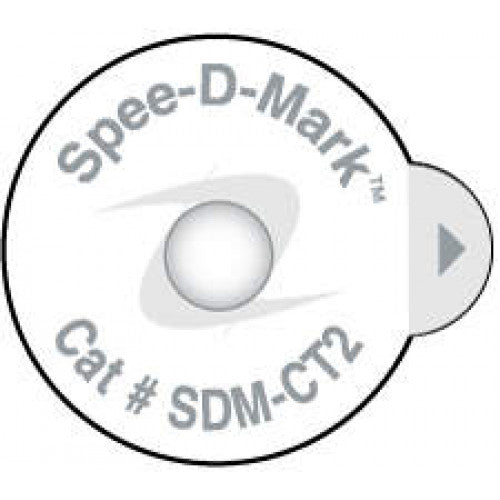 PDC Healthcare Spee-D-Mark CT Scan Skin Markers - Spee-D-Mark CT Scan Skin Marker, 4.0 mm - SDM-CT2