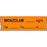 PDC Healthcare Drug Labels - Midazolam Label, mg / mL, Orange - 59726267