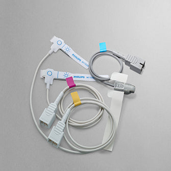 Royal Philips SpO2 Clip Sensors - Disposable SpO2 Sensor, Finger, Clip, Adult and Pediatric, M1131A - 989803128531