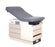 Medline Manual Exam Table - Manual Exam Table, with Pelvic Tilt, and Warmer, 27" W x 54" L x 32" H, Cambridge Blue - MDR741701CB