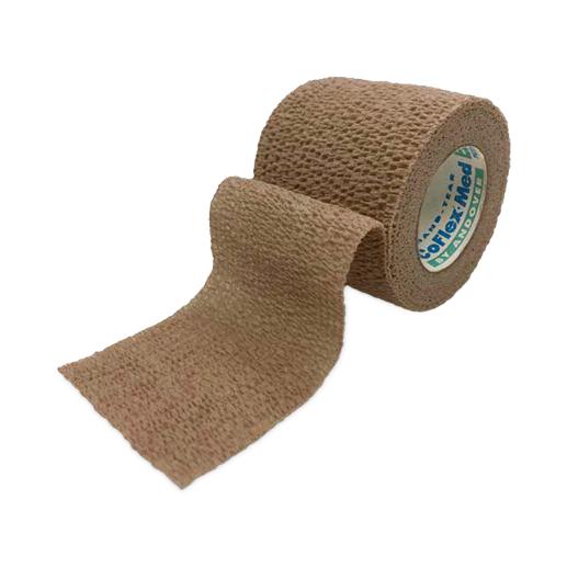 Milliken CoFlex Med Self-Adhering Bandages - BANDAGE, COFLEX, MED, 1X5YD, TAN, LATEX, NS - 7100TN-030