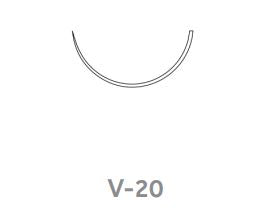 Medtronic USA V-LOC 90 Absorbable Sutures - V-LOC 90 Absorbable Suture, Size 3-0, V-20 Needle - VLOCM0624