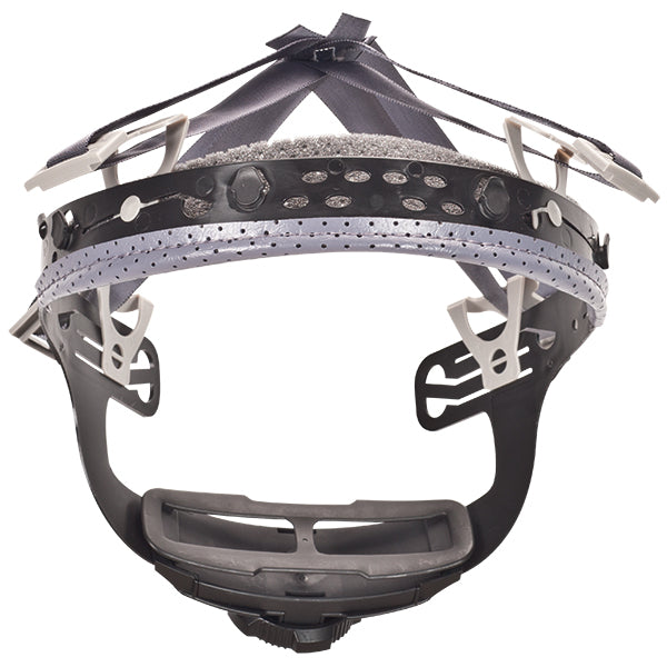 Mine Safety Fas-Trac III Suspension Helmets - FAS-TRAC III Helmet Suspension, 4-Point, Standard Size - 10148708MSA