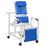 MJM PVC Reclining Shower Chairs - Reclining Shower Chair, Soft Seat, Royal Blue Vinyl - 193