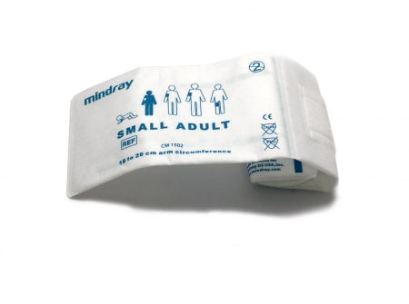 Mindray DS USA Disposable Blood Pressure Cuffs - Disposable Blood Pressure Cuff, Size S Adult, 18 cm - 26 cm - 115-027564-00