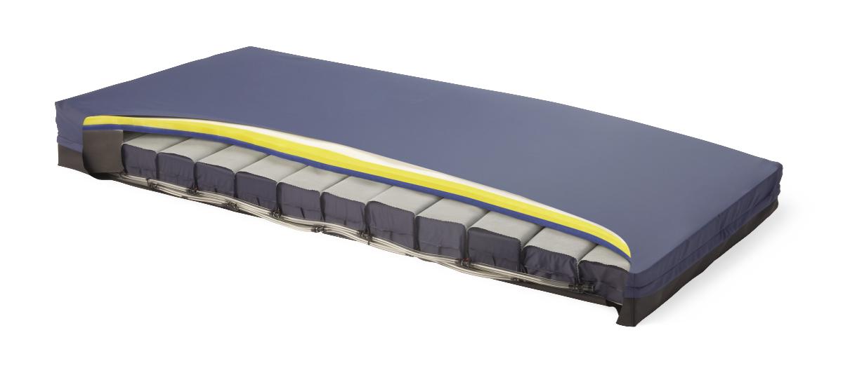 Medline Medline EqualizeAire 12000 Self-Adjusting Therapy Mattresses - EqualizeAire 12000 Mattress with Pump, Raised Edge, 42" x 80" - MDTE12C4280RP