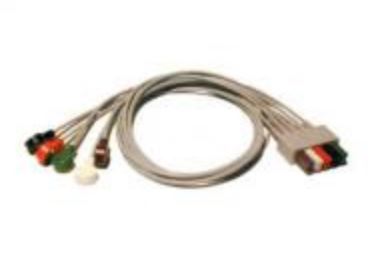 Mindray DS ECG Lead Wires - ECG Snap Lead Wire, 5 Leads - 0012-00-1261-03