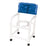 MJM PVC Echo Shower Chairs - CHAIR, SHOWER, ECHO, 22"WIDE, 375 LB CAP - 1223-SF