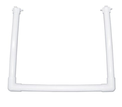 Mjm International PVC Wall Mount Ball Rack - RACK, WALL, PVC, 2/EA 19"X22"X2" - 7006-2