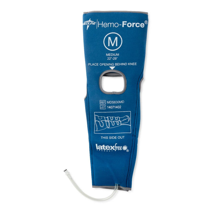 Medline New & Reprocessed DVT Therapy Compression Garments - MDS630MD @HEMOFORCE INTERMIT SLEEVE- - MDS630MDBL