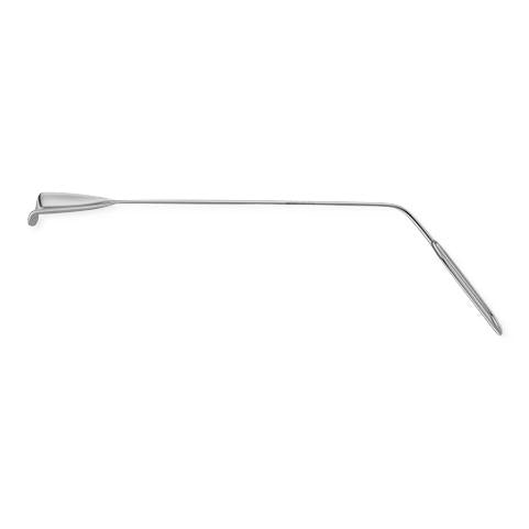 Medline Love and Lothrop Uvula Retractors - 6-1/2" (16.5 cm) Overall Length Love Uvula Retractor with 20 mm Wide Blade - MDS5010320