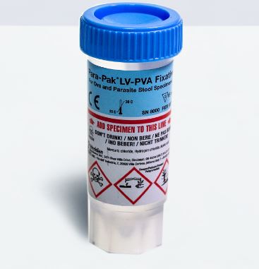 Meridian Para-Pak Stool Transport Vial - VIAL, PARA-PAK PVA - 900112