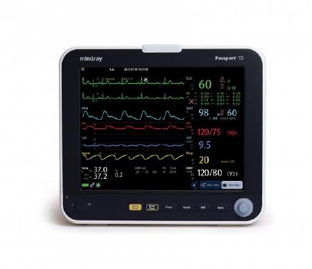 Mindray Patient Monitors - MONITOR, PASSPORT 12, 3/5ECG, MASIMO, IBP - 6105F-PA00005