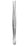 Miltex Instruments MeisterHand Straight Tissue Forceps - Tissue Forceps, 1 x 2 Teeth, 4.5" - MH6-40