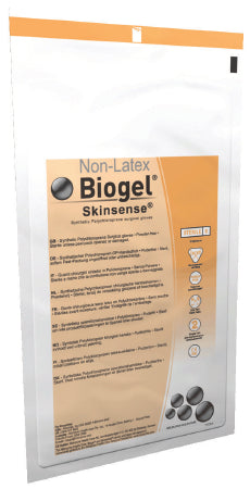 Molnlycke Healthcare Biogel Skinsense Surgical Glove - Biogel Skinsense Sterile Powder-Free Synthetic Surgical Gloves, Size 7.5 - 31475