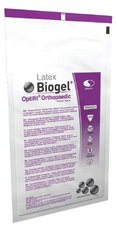 Molnlycke Biogel Optifit Orthopaedic Surgical Gloves - Biogel Optifit Orthopedic Surgical Gloves, Latex, Size 8 - 31080