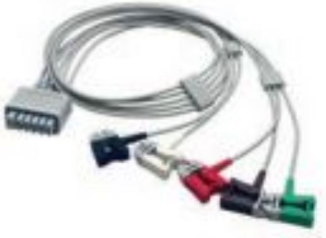 Mindray DS USA ECG Mobility Cables - 5-Lead Mobility ECG Pinch Leadwire, 36" - 009-004787-00